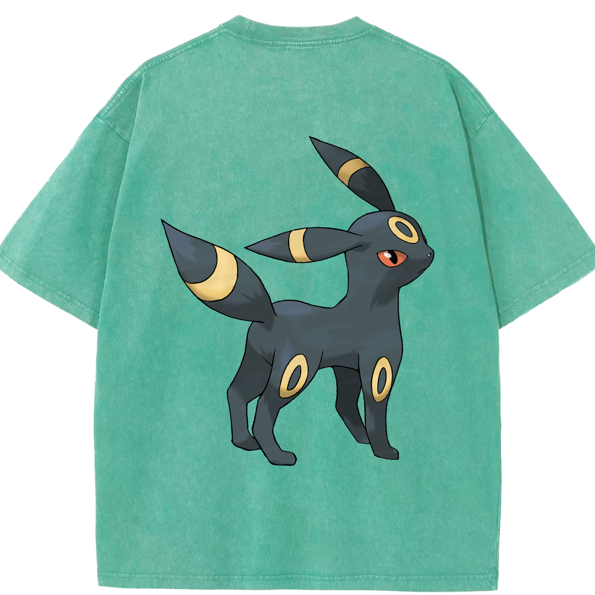 （画像用） ポケットモンスター Pokémon 綿100% ヴィンテージ風 半袖Tシャツ（背面プリント）